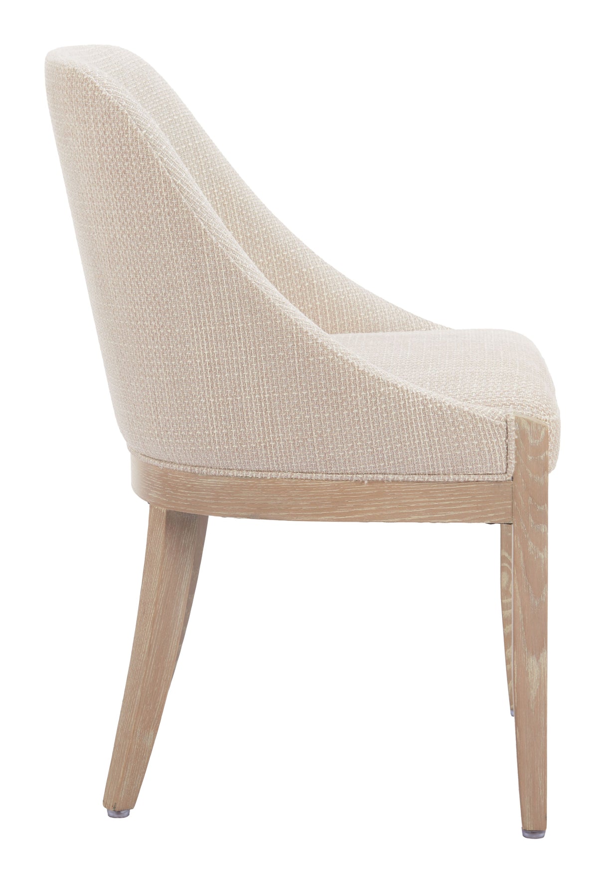 Calmo Beige Dining Chair by Zuomod at Eve Furniture