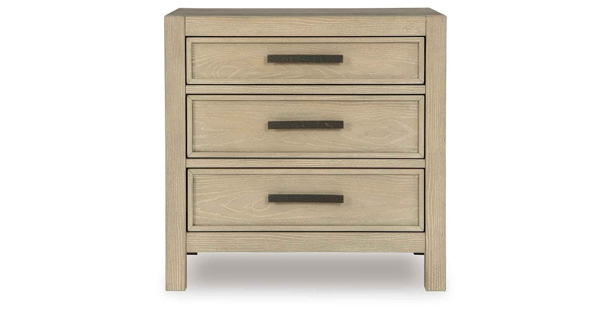 Calmoro Gray Bookcase Storage Panel Bedroom Set by Ashley at Eve Furniture