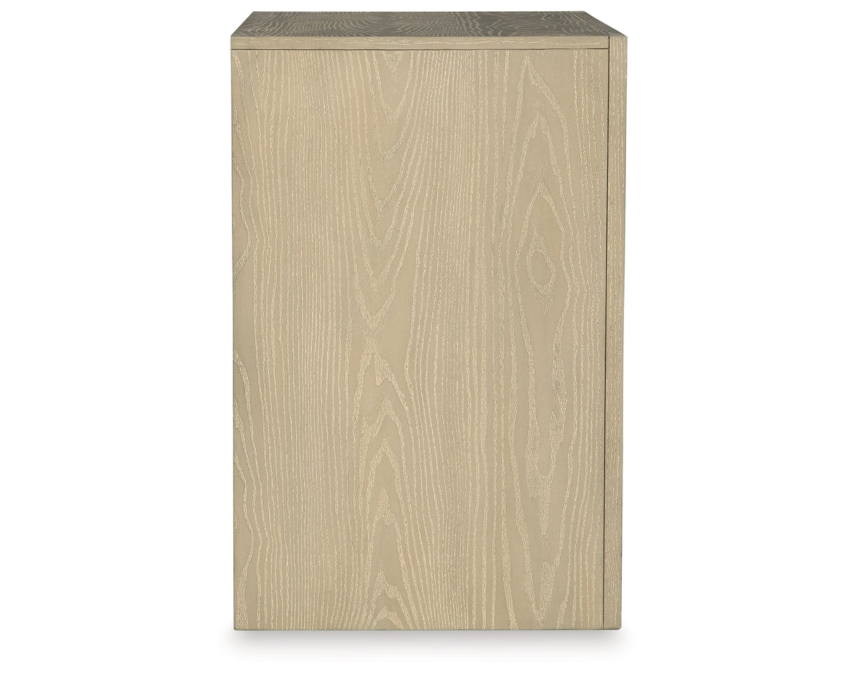 Calmoro Gray Nightstand by Ashley at Eve Furniture