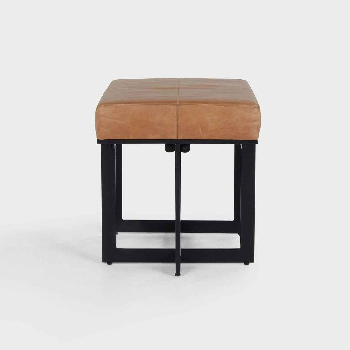 Calvin Brown Stool by Classic Home at Eve Furniture