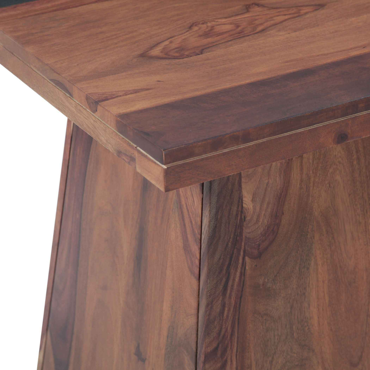 Calypso 51" Coffee Table in Burnt Sheesham by Home Trends & Design at Eve Furniture