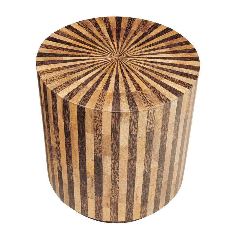 Calypso Brown/Natural Accent Table by Crestview at Eve Furniture