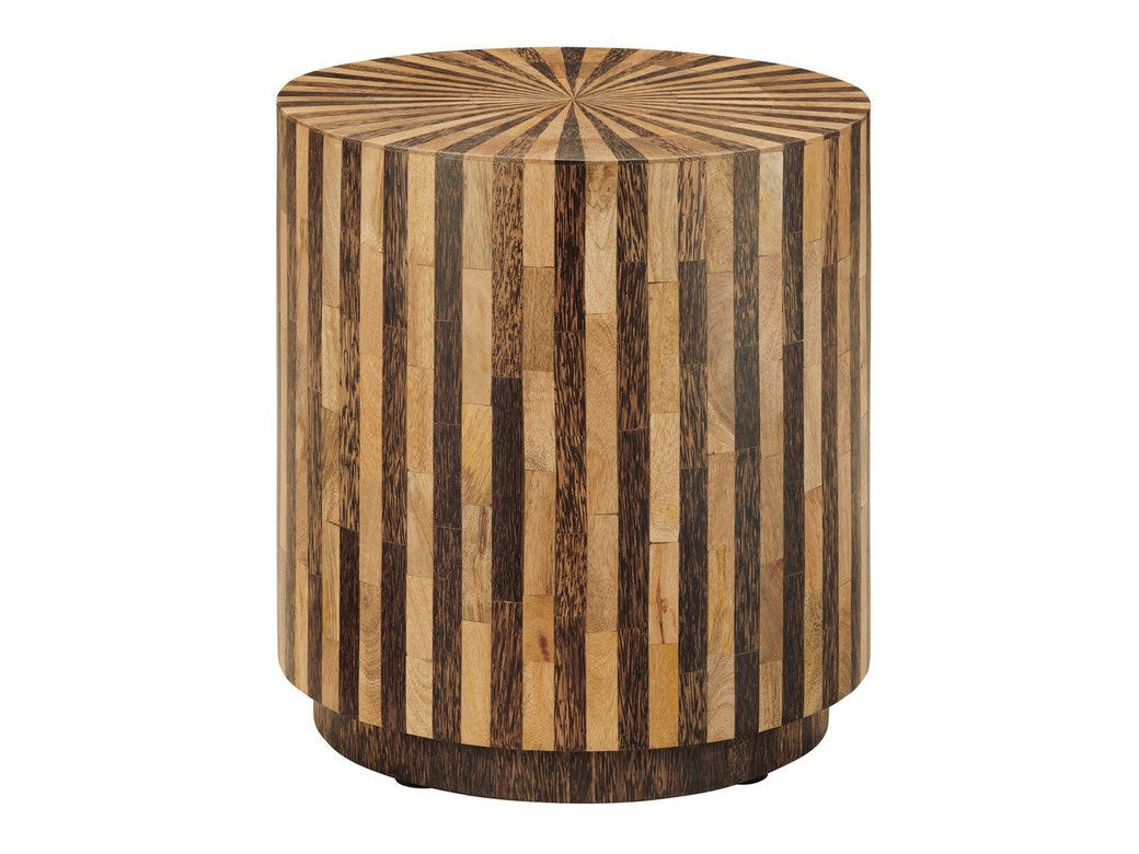 Calypso Brown/Natural Accent Table by Crestview at Eve Furniture