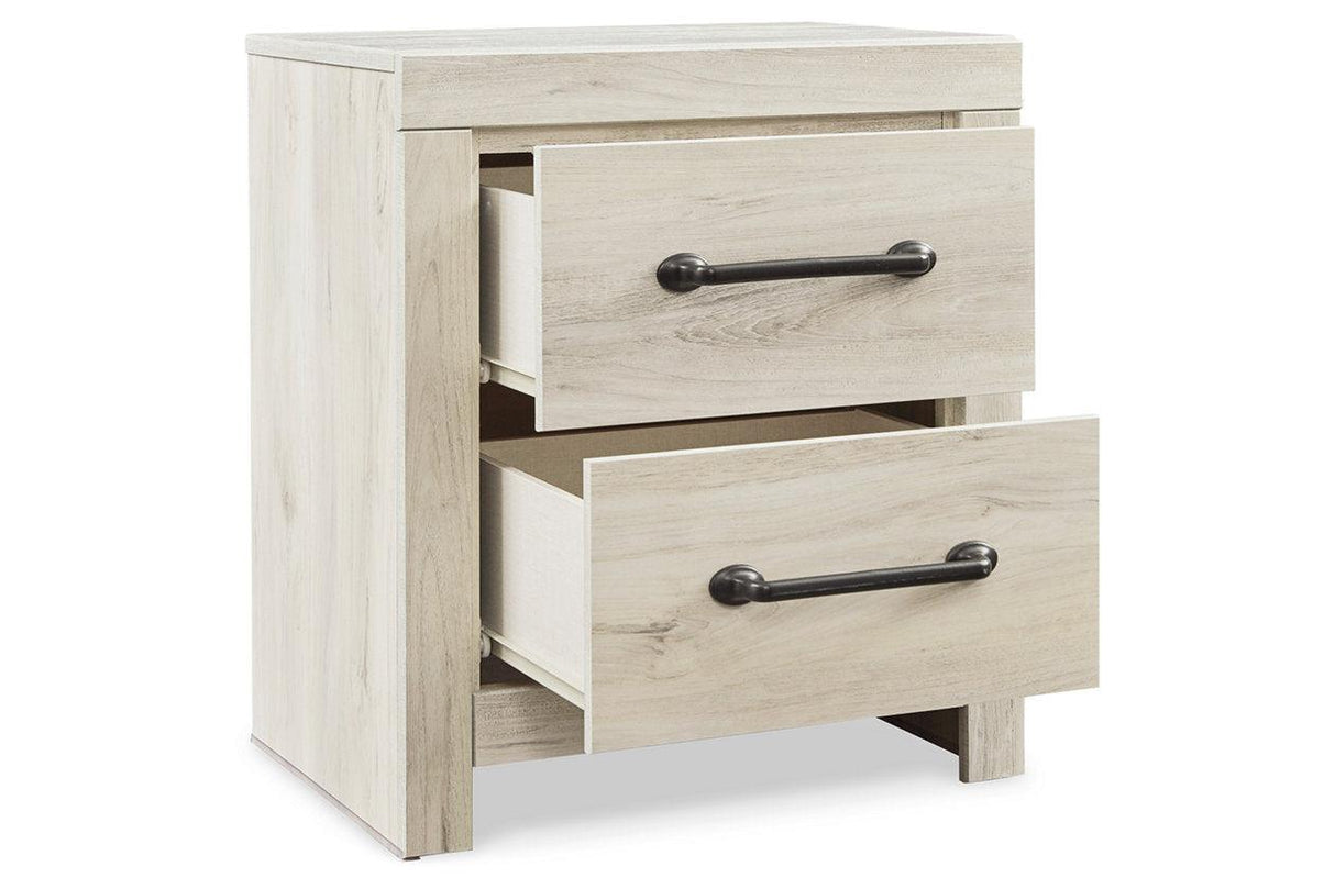 Cambeck Whitewash Nightstand by Ashley at Eve Furniture