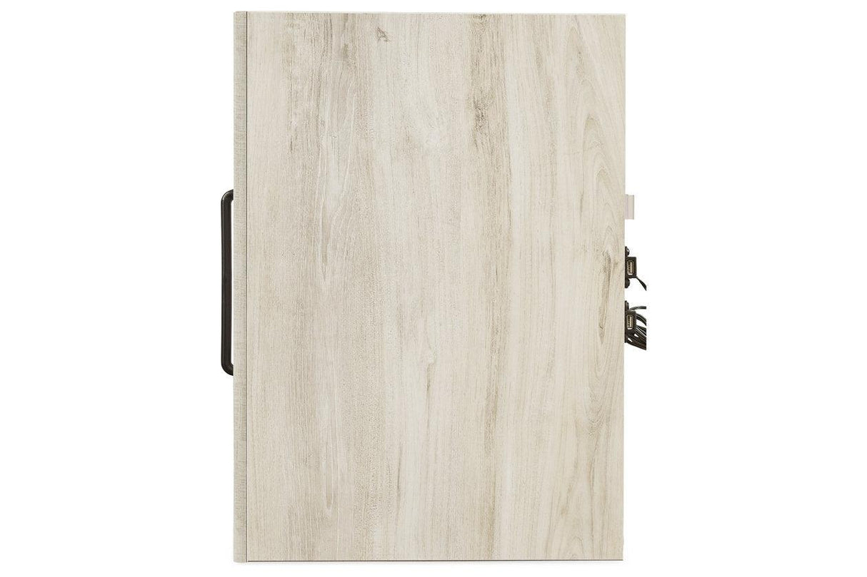 Cambeck Whitewash Nightstand by Ashley at Eve Furniture