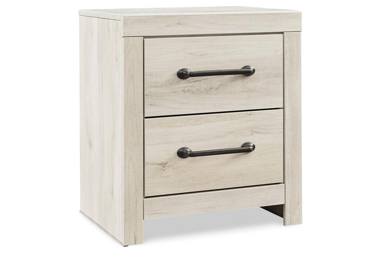 Cambeck Whitewash Nightstand by Ashley at Eve Furniture
