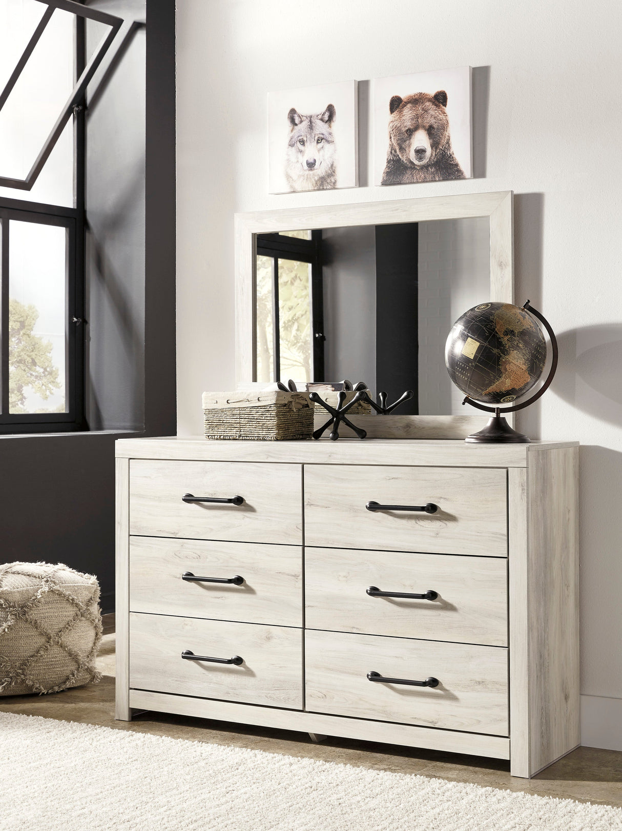 Cambeck Whitewash Storage Youth Panel Bedroom Set by Ashley at Eve Furniture