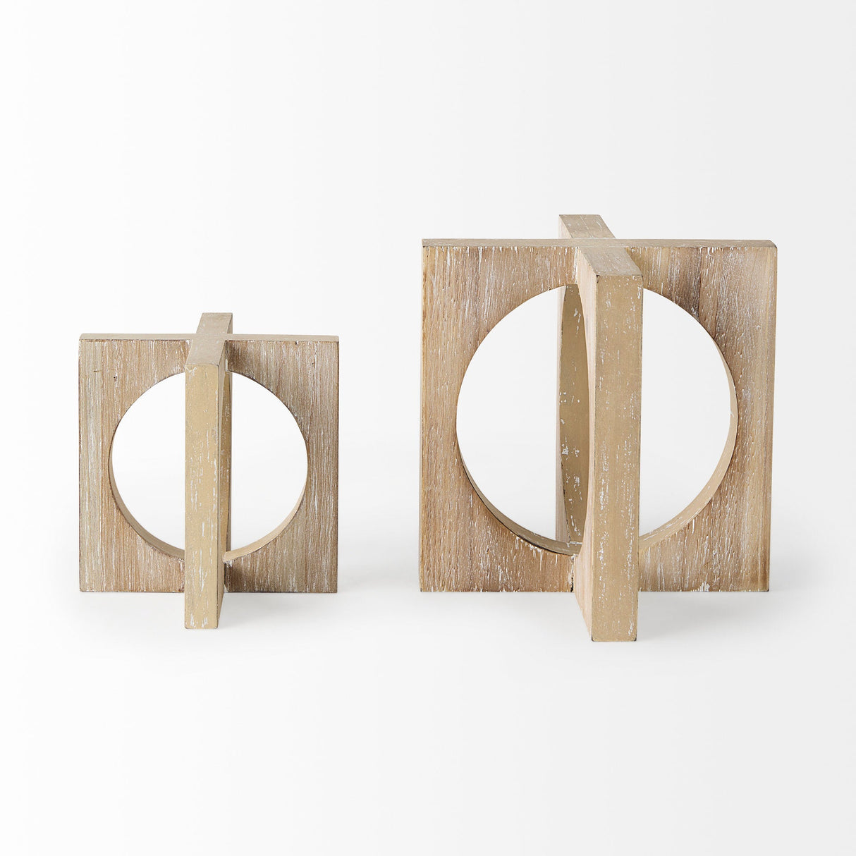 Cambie 5.7L x 5.7W x 5.7H Light Brown Wood Small Decorative Object by Mercana at Eve Furniture