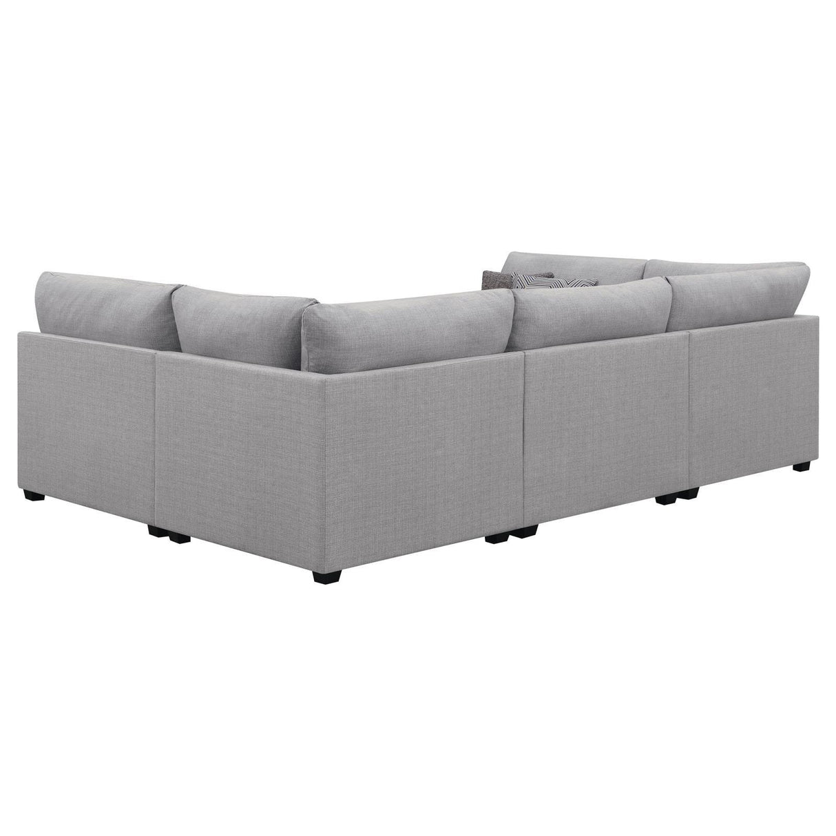 Cambria Grey 6-piece Upholstered Modular Sectional by Coaster at Eve Furniture