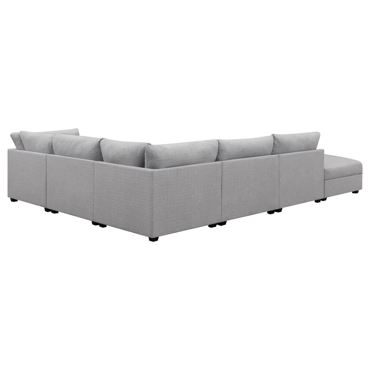 Cambria Grey 6-piece Upholstered Modular Sectional by Coaster at Eve Furniture