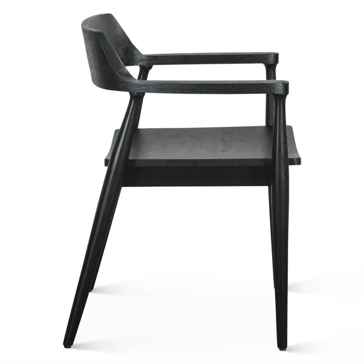 Cambridge 24" Dining Chair in Black by Home Trends & Design at Eve Furniture