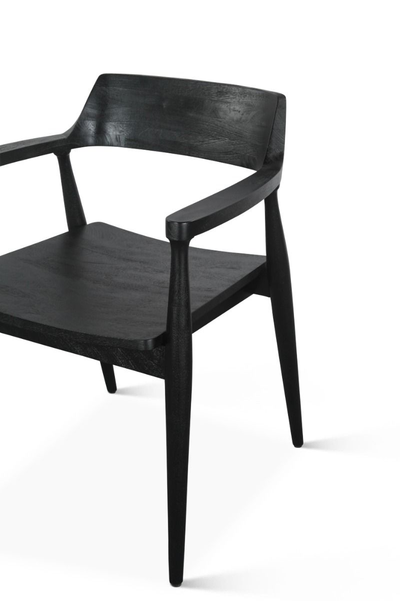 Cambridge 24" Dining Chair in Black by Home Trends & Design at Eve Furniture