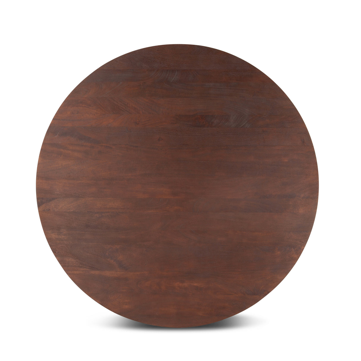 Cambridge 60" Round Dining Table in Walnut Mango Wood by Home Trends & Design at Eve Furniture