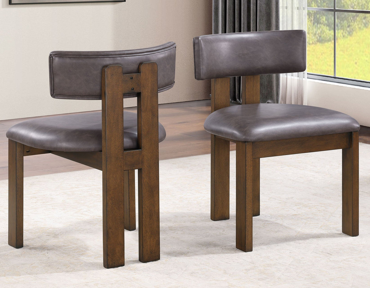 Cambridge Burnished Chestnut Dining Set with Folding Removable Game Top by Steve Silver at Eve Furniture