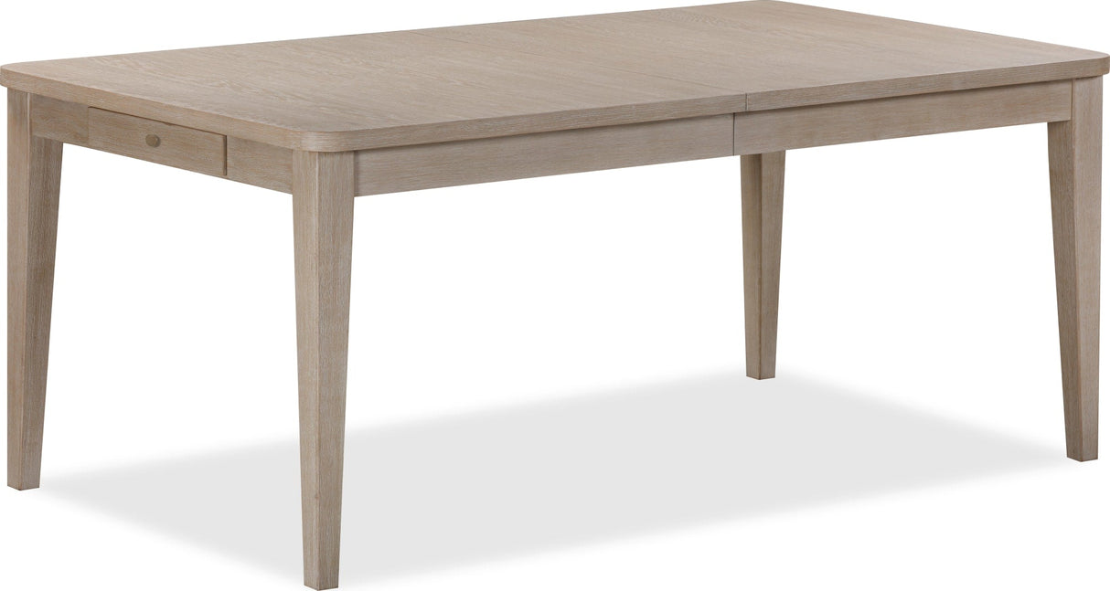 Camden Chai Two Drawer Extendable Dining Table by Modus Furniture at Eve Furniture