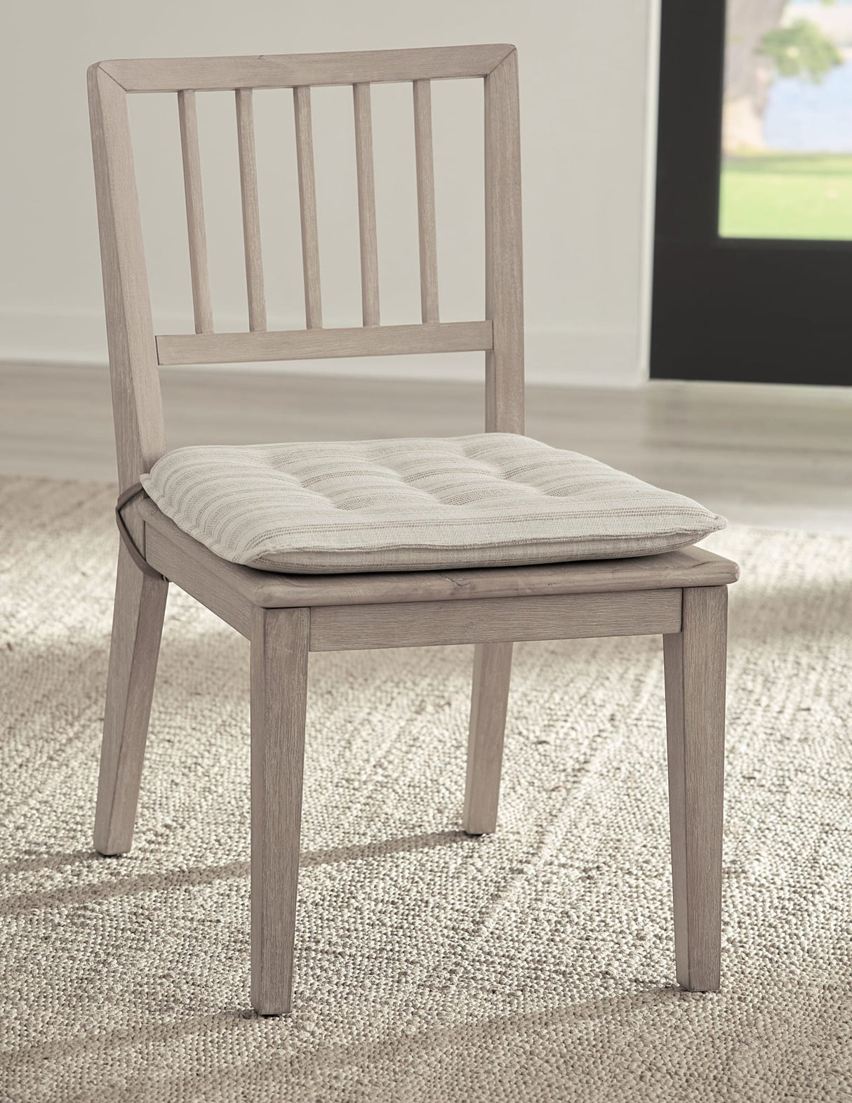 Camden Chai/Oat Wood Dining Chair with Detachable Cushion (Set of 2) by Modus Furniture at Eve Furniture