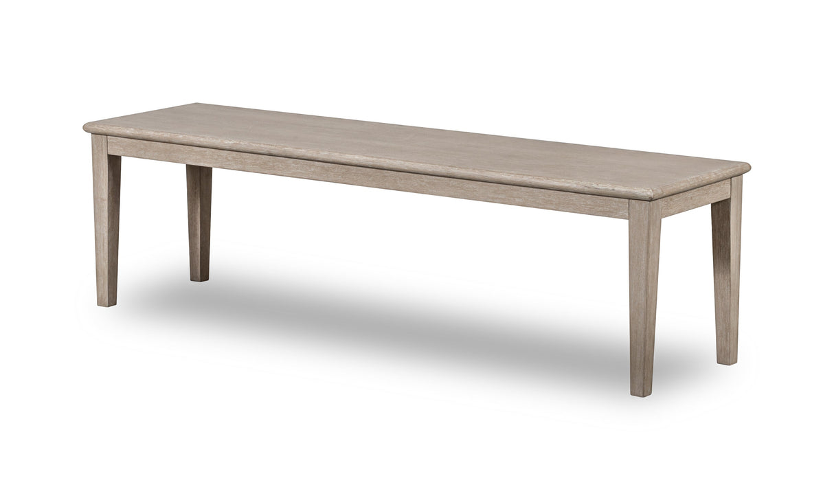 Camden Oak Wood Bench in Chai by Modus Furniture at Eve Furniture
