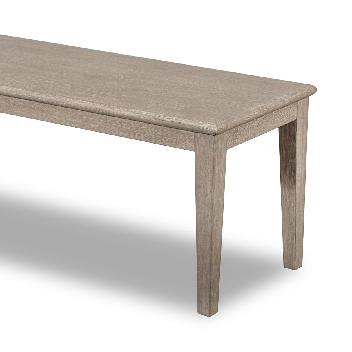 Camden Oak Wood Bench in Chai by Modus Furniture at Eve Furniture