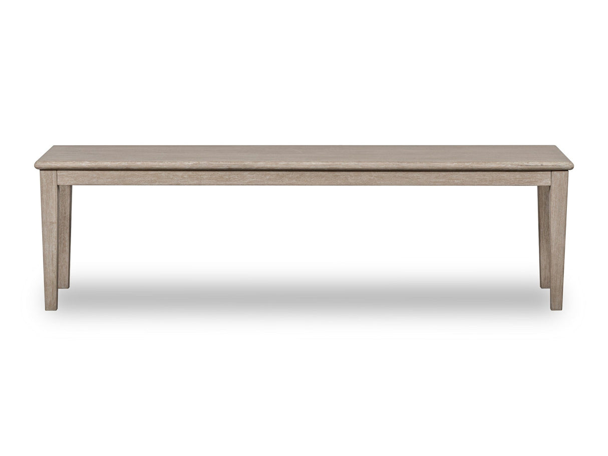 Camden Oak Wood Bench in Chai by Modus Furniture at Eve Furniture