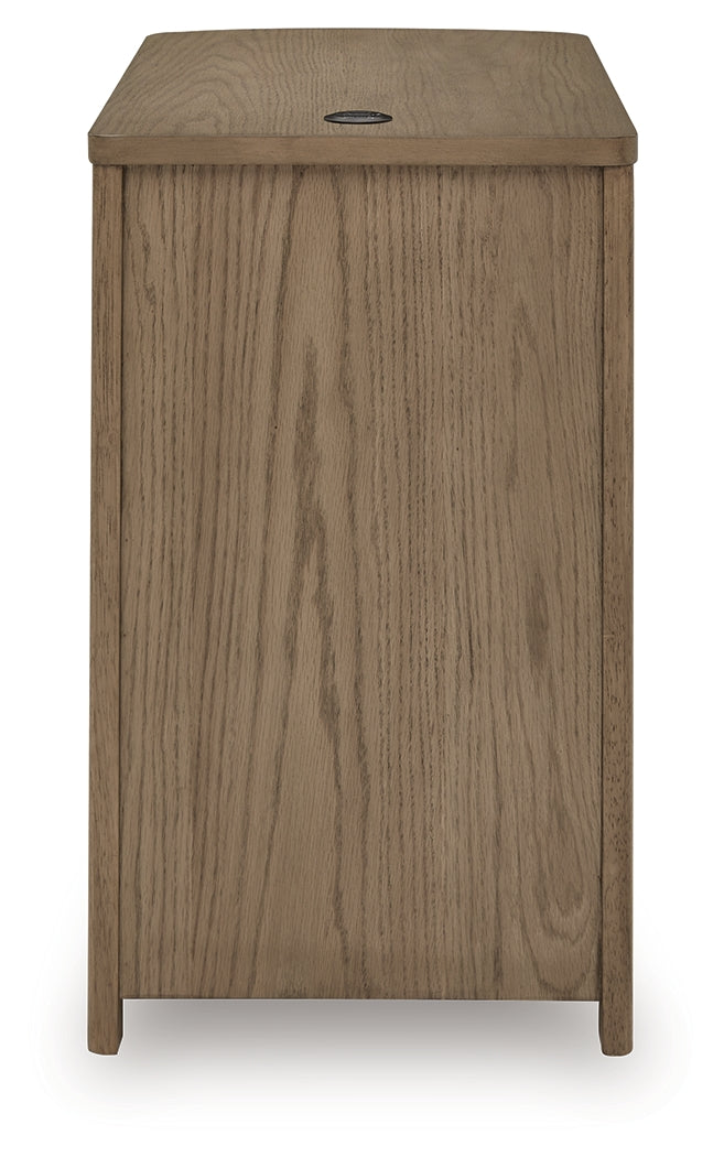 Camdill Light Brown Chairside End Table by ASHLEY FURNITURE at Eve Furniture