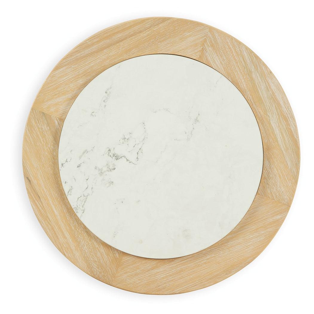 Camdill Light Brown/White End Table by Ashley at Eve Furniture