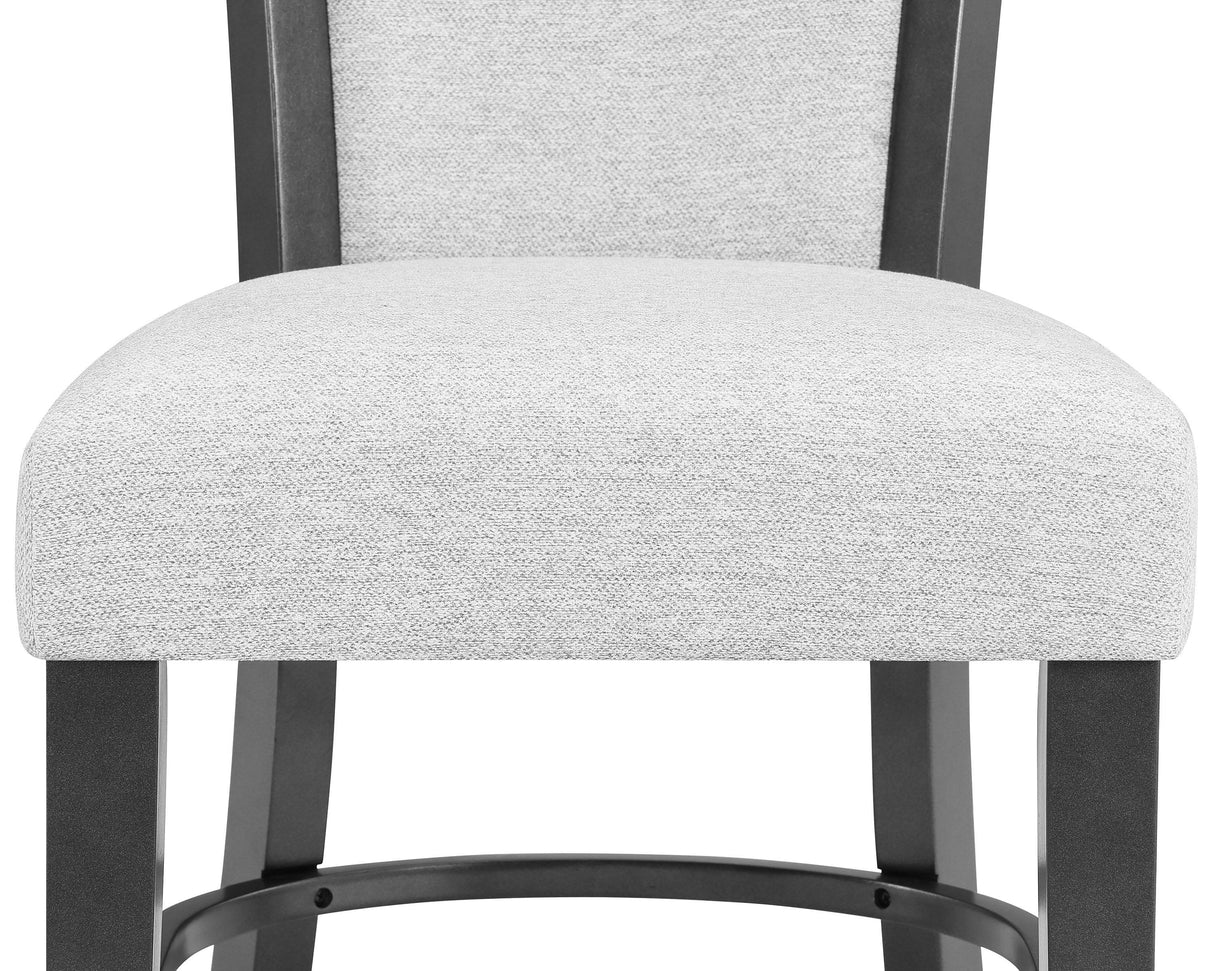 Camelia Dove Gray Dining Chair, Set of 2 by Crown Mark at Eve Furniture