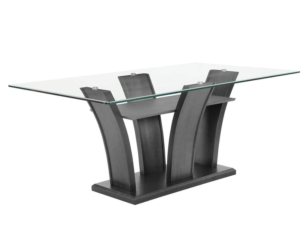 Camelia Dove Gray Dining Table by Crown Mark at Eve Furniture