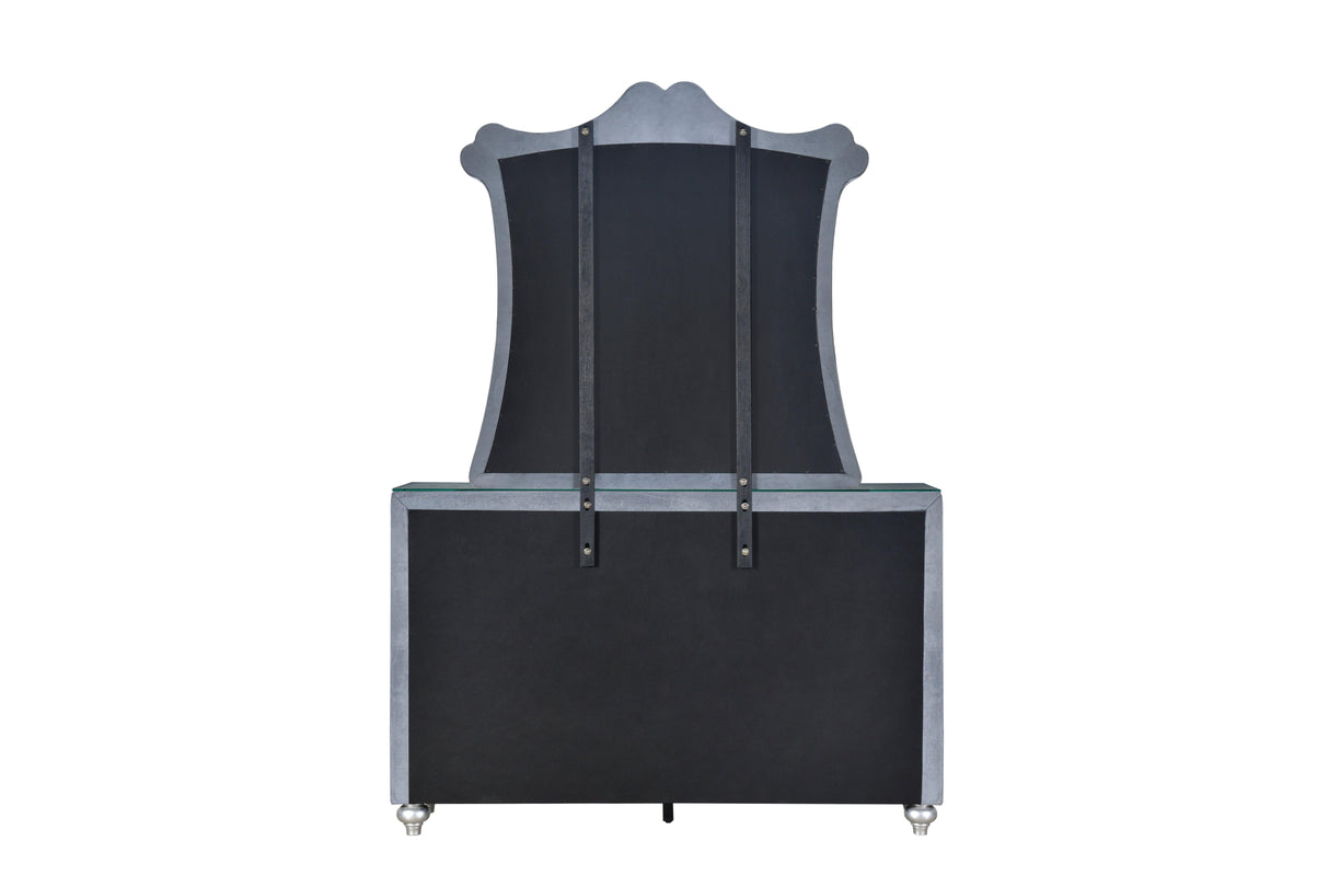 Cameo Gray Dresser by Crown Mark at Eve Furniture