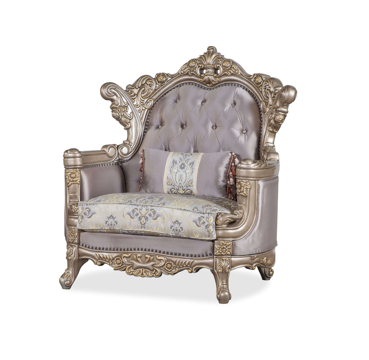 Camila Silver Chair by Cosmos Furniture at Eve Furniture