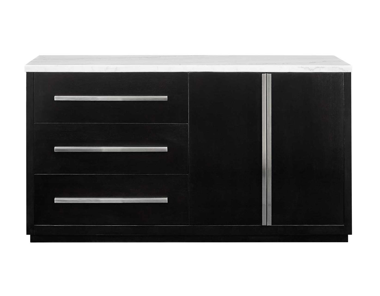 Camila White Marble Server by Steve Silver at Eve Furniture