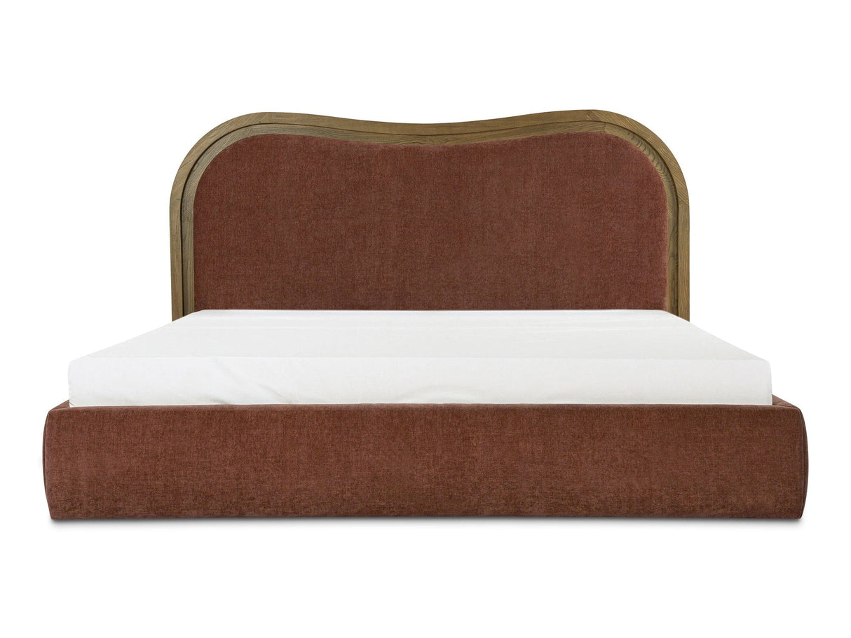 Camilla Chestnut Queen Bed by MOES at Eve Furniture