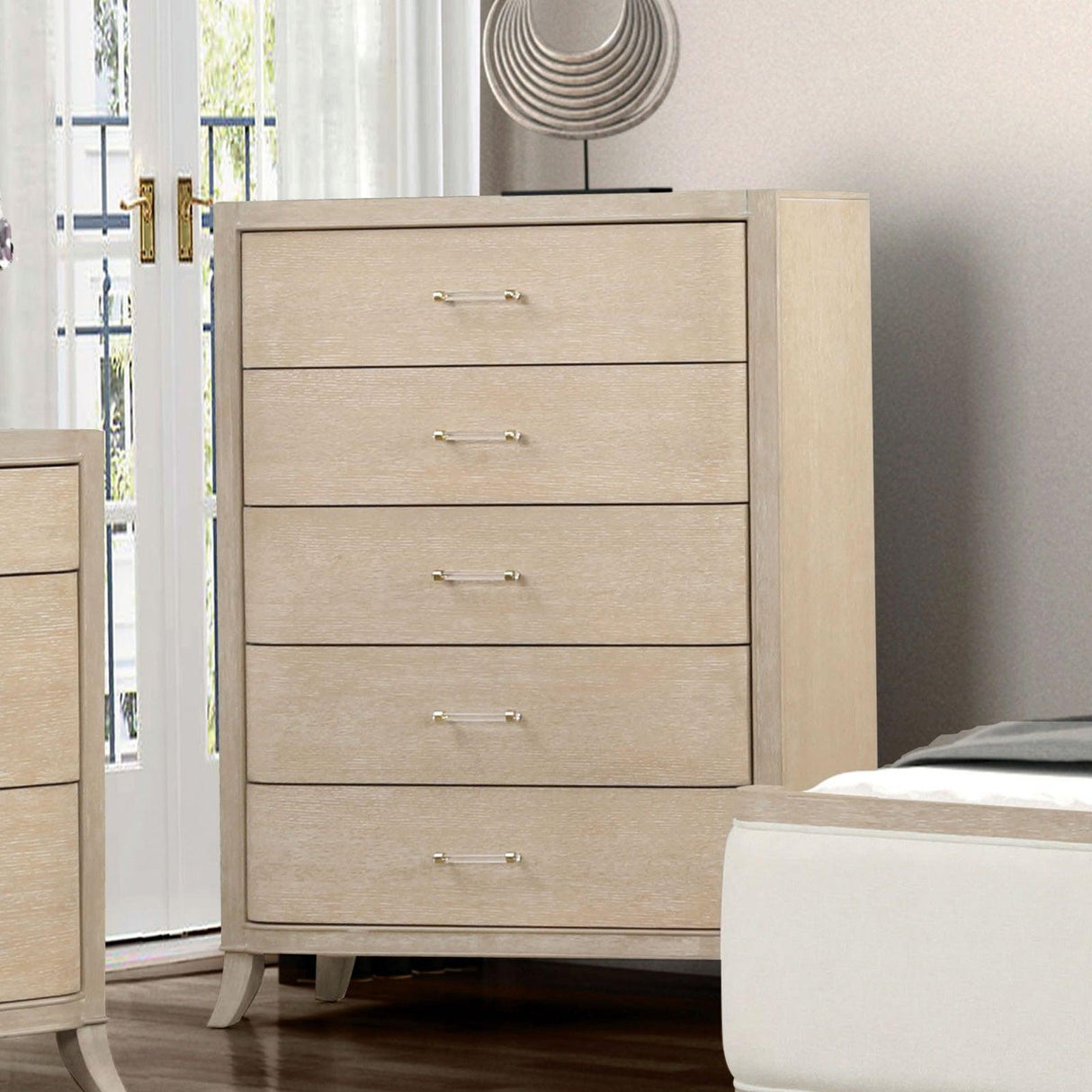 Candra Natural Oak Chest by Furniture of America at Eve Furniture