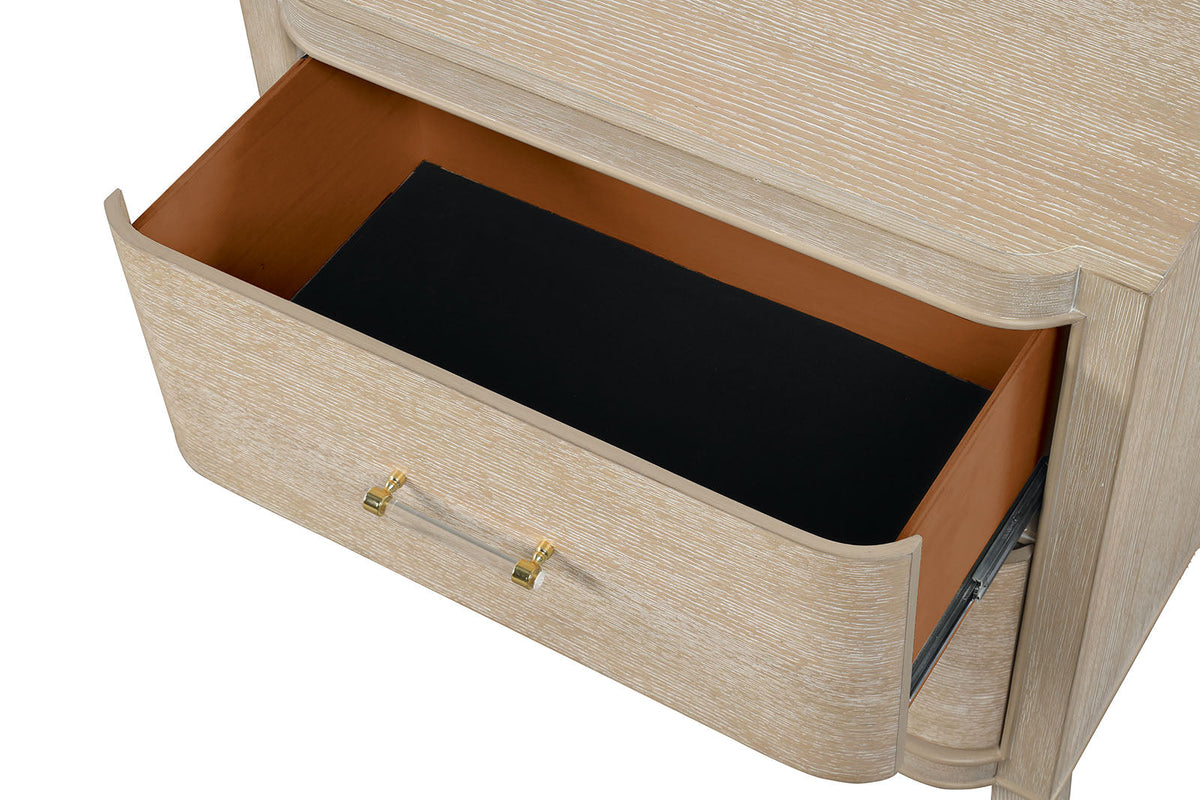 Candra Natural Oak Nightstand