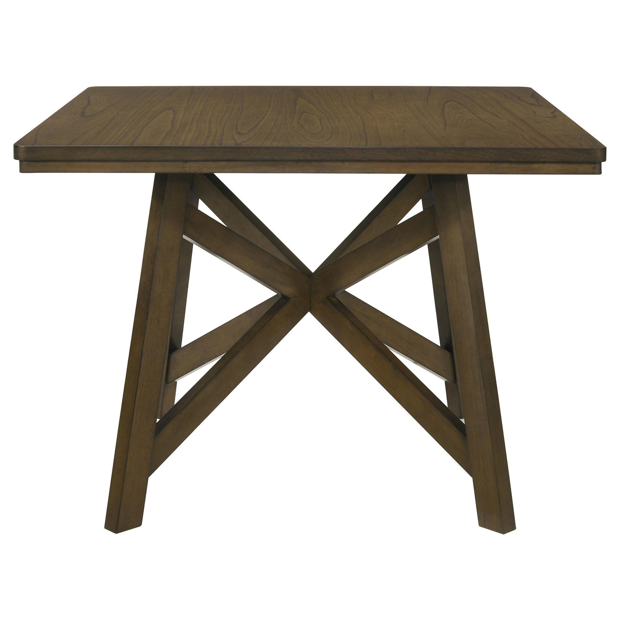 Canfield Brown Square Counter Height Dining Table by Coaster at Eve Furniture