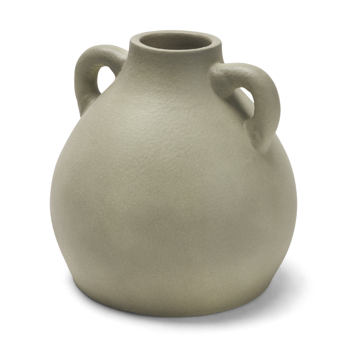 Cantara Small Sage Green Ceramic Milk Jug w/ Handles by Mercana at Eve Furniture
