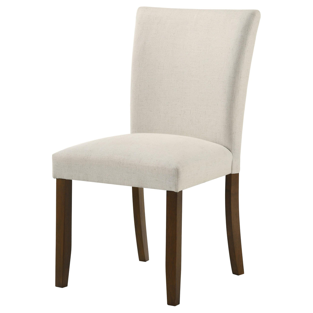 Cantley Beige Upholstered Dining Side Chair, Set of 2 by Coaster at Eve Furniture