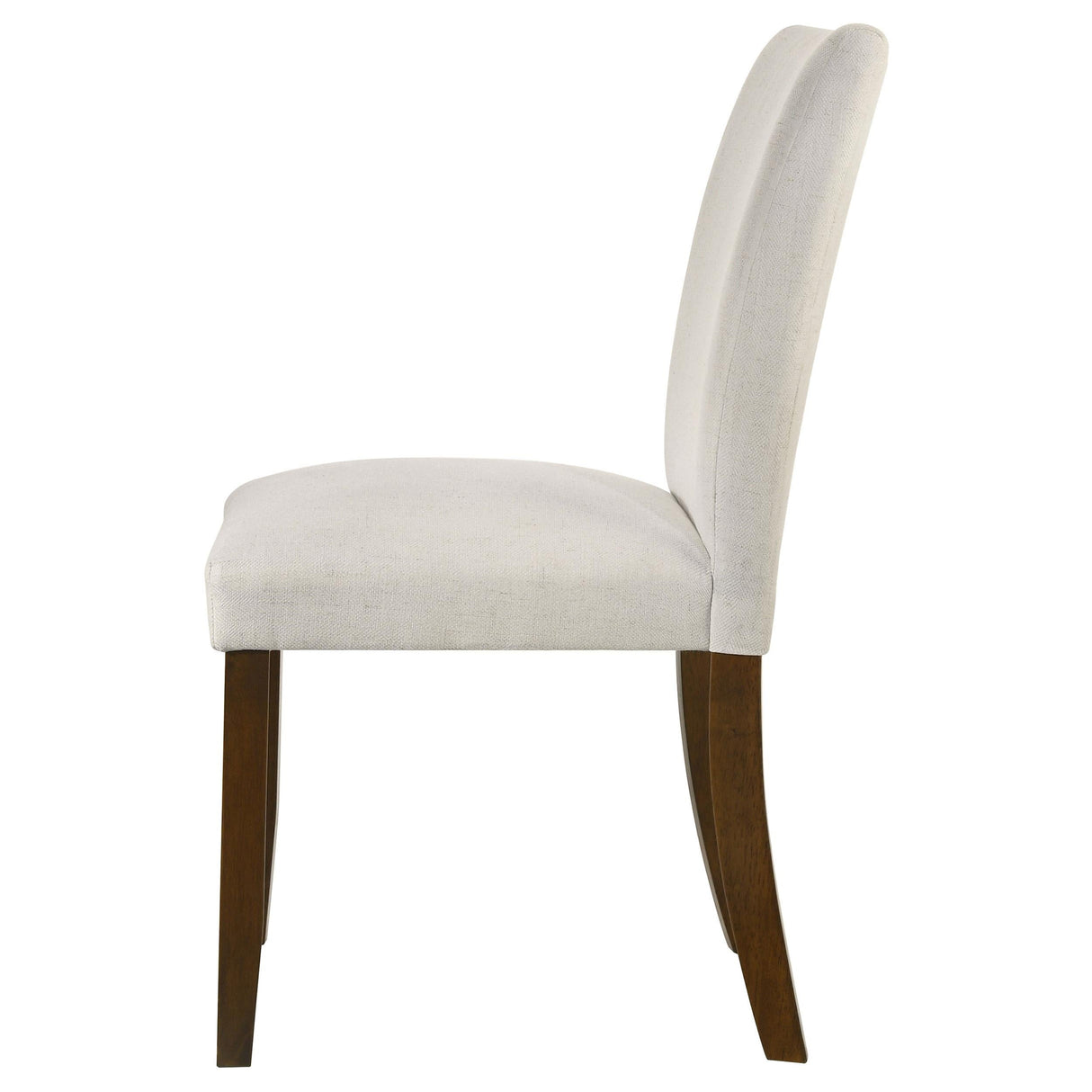 Cantley Beige Upholstered Dining Side Chair, Set of 2 by Coaster at Eve Furniture