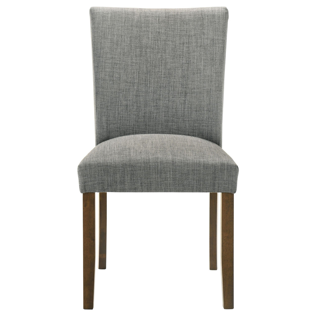 Cantley Upholstered Dining Side Chair Grey (Set of 2) by Coaster at Eve Furniture