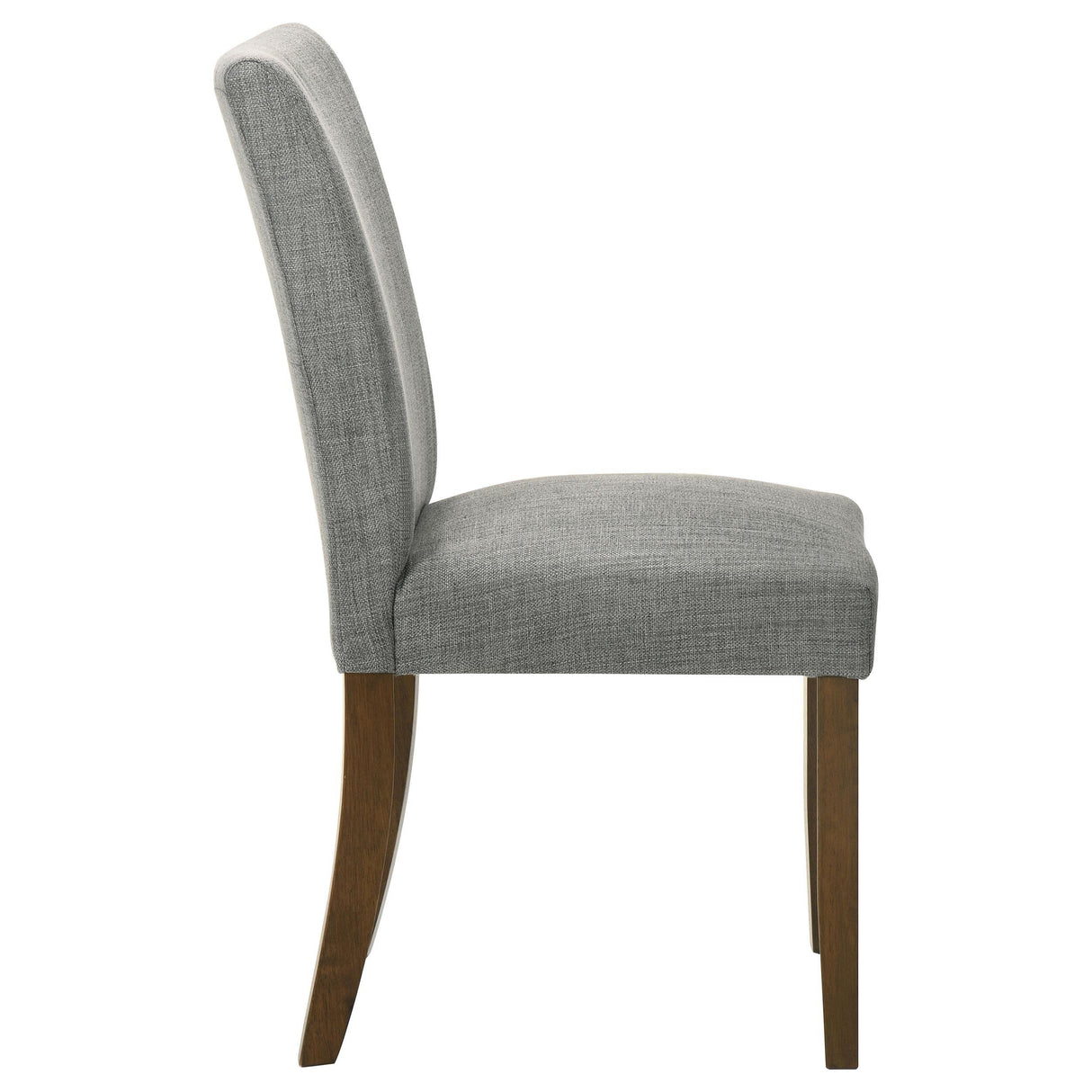Cantley Upholstered Dining Side Chair Grey (Set of 2) by Coaster at Eve Furniture