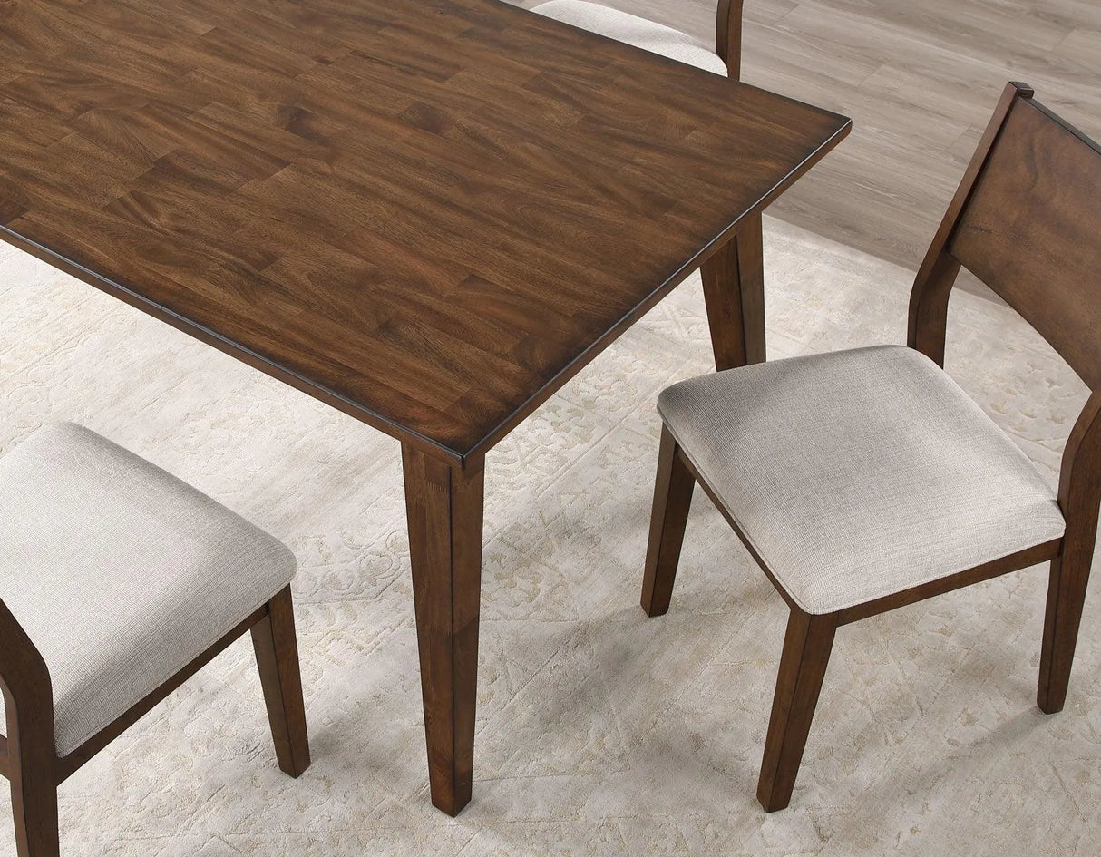 Canton 72″ Solid Wood Dining Table by Steve Silver at Eve Furniture
