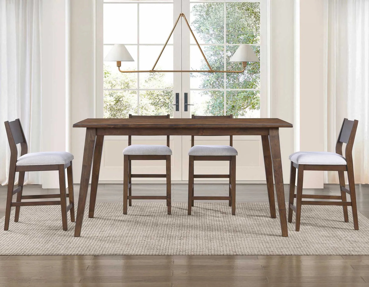 Canton Mocha Counter Height Dining Set by Steve Silver at Eve Furniture