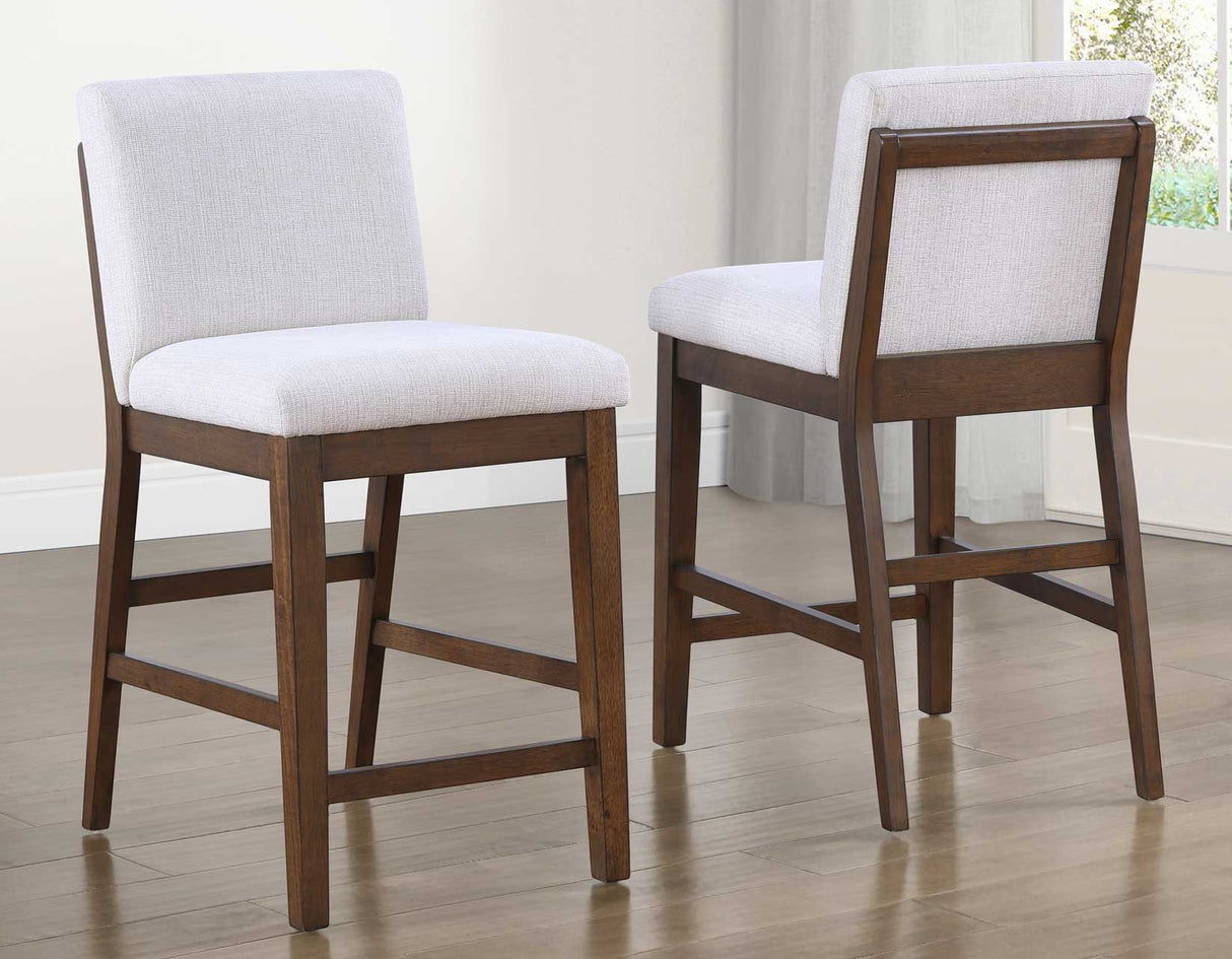 Canton Mocha/Eggshell Counter Height Dining Set by Steve Silver at Eve Furniture