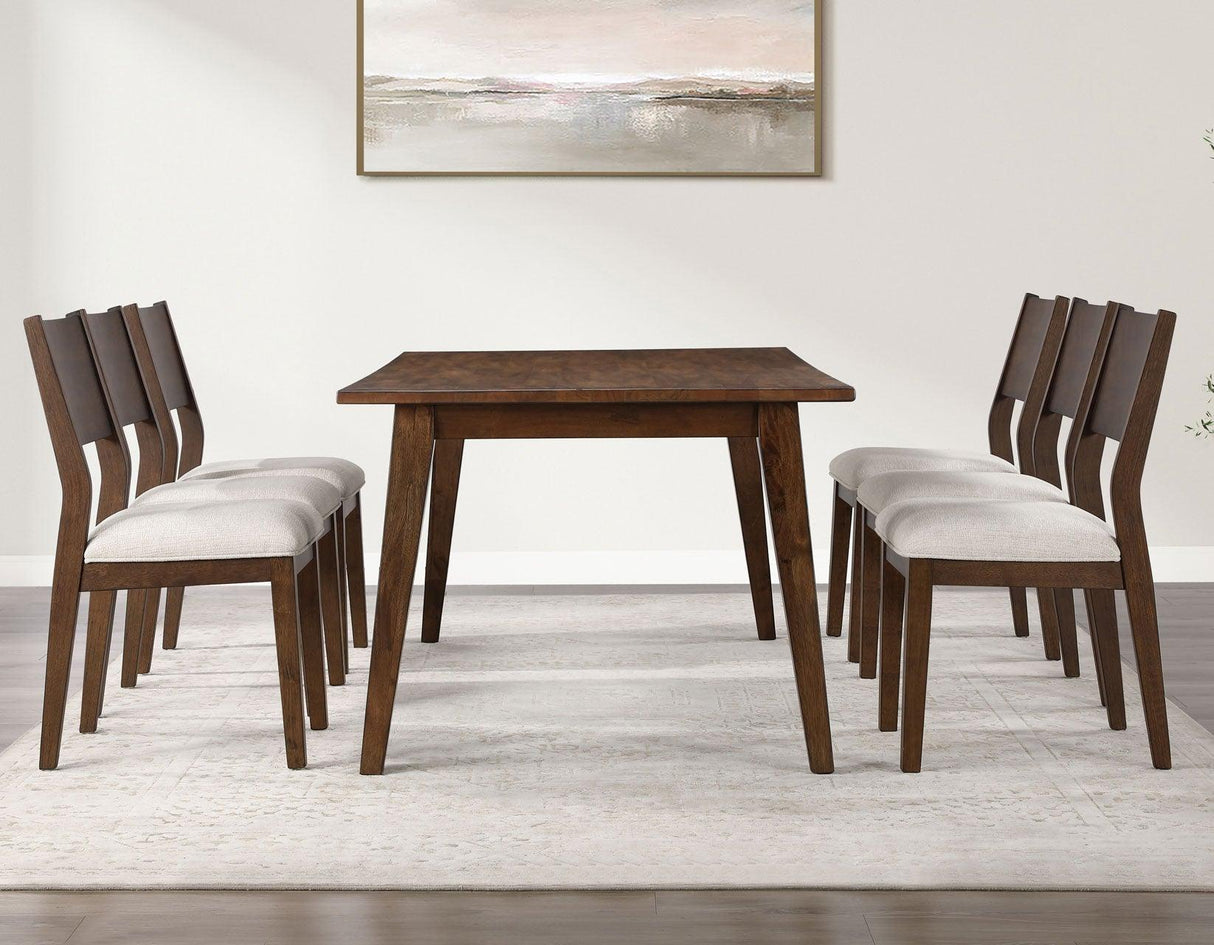 Canton 72″ Solid Wood Dining Table by Steve Silver at Eve Furniture