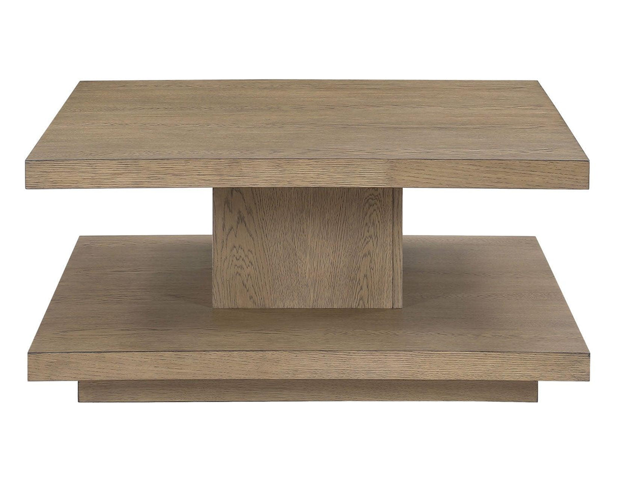 Canyon Sand Cocktail Table with Casters by Steve Silver at Eve Furniture