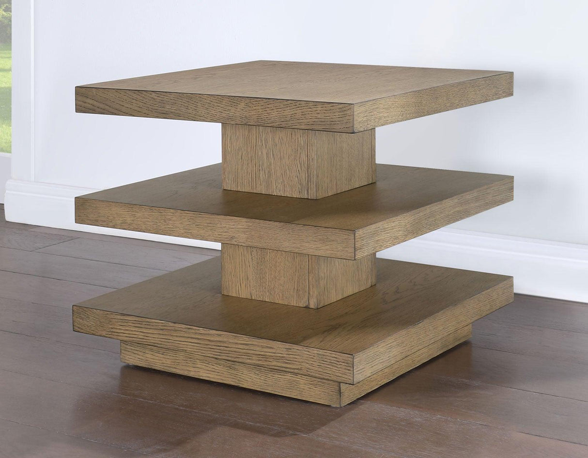 Canyon End Table, Sand by Steve Silver at Eve Furniture