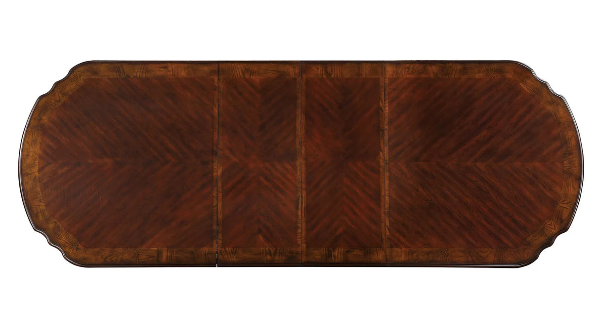 Canyonville Brown Cherry/Dark Brown 9 Pc. Dining Room Set by Furniture of America at Eve Furniture