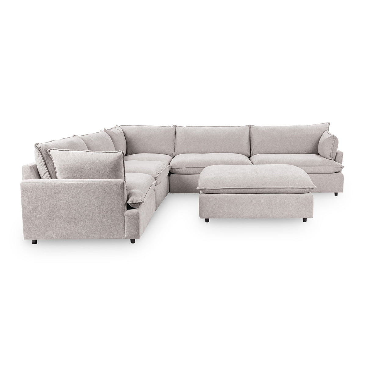 Caplan 6 Piece Sectional with Ottoman by Classic Home at Eve Furniture