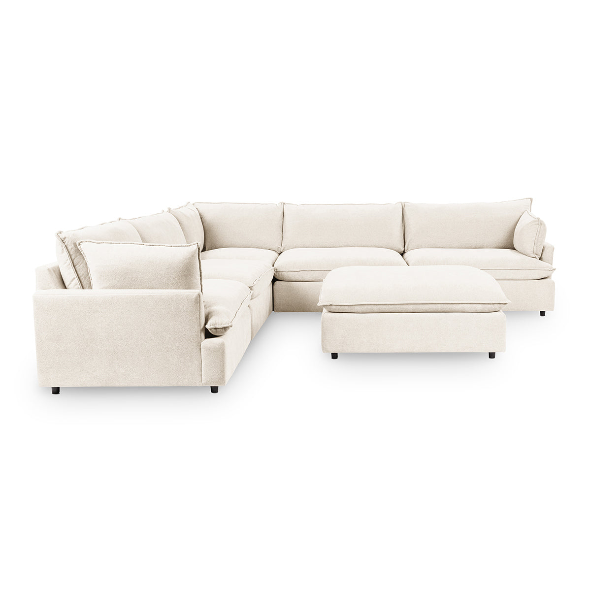 Caplan 6 Piece Sectional with Ottoman by Classic Home at Eve Furniture