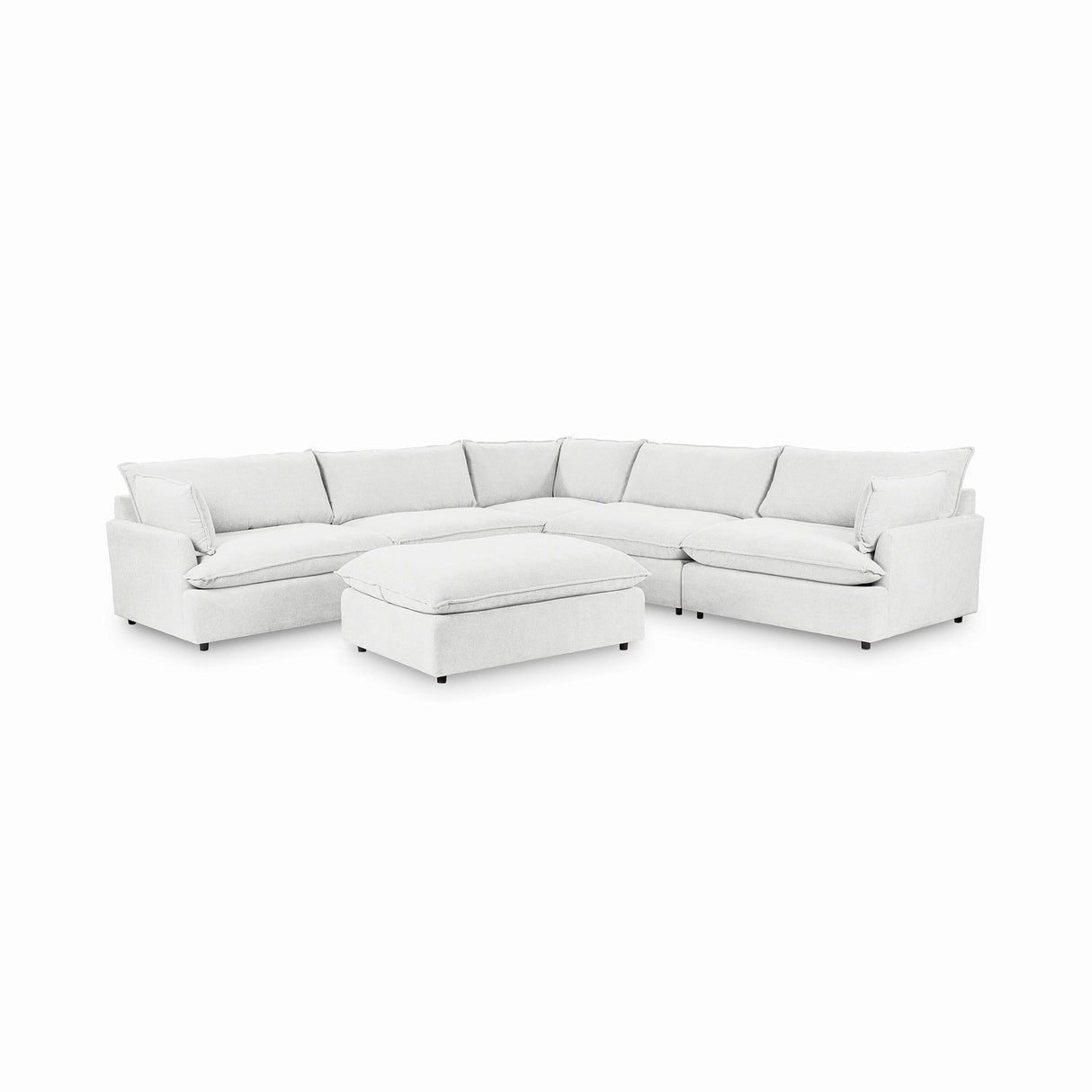 Caplan 6 Piece Sectional with Ottoman by Classic Home at Eve Furniture