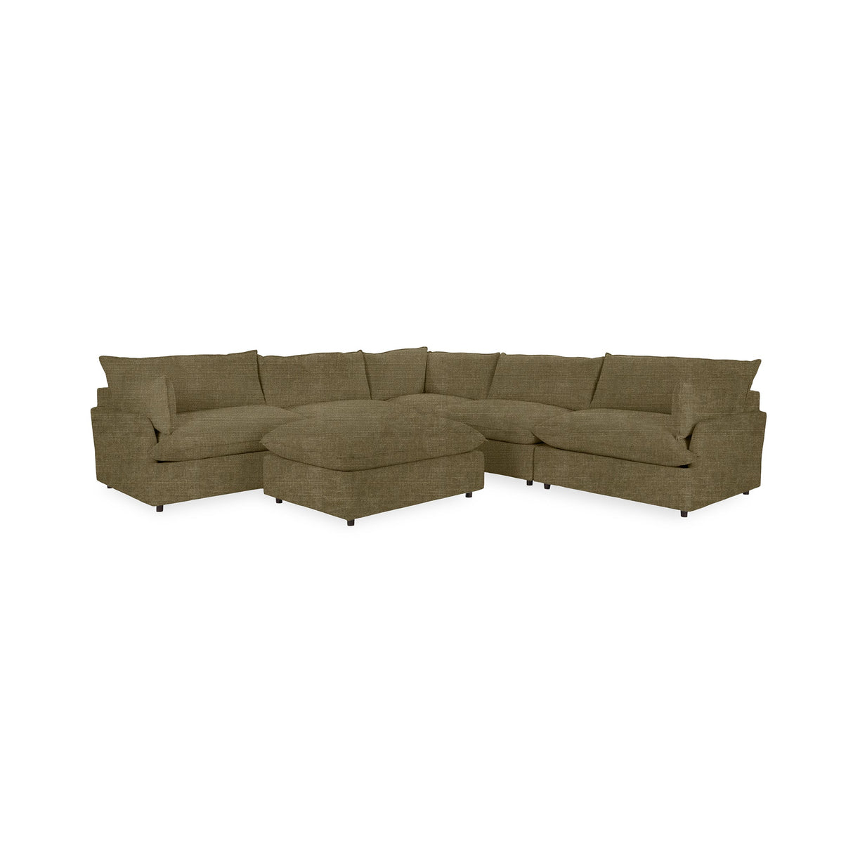 Caplan 6 Piece Sectional with Ottoman by Classic Home at Eve Furniture